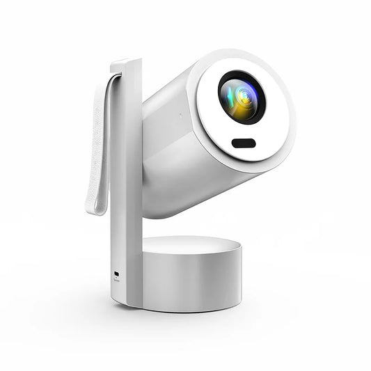 WZATCO CR3P Android 13 5G WiFi Smart Auto Focus Full HD 1080P Projector LED Video Home Theater Proyector Beamer Built-in battery